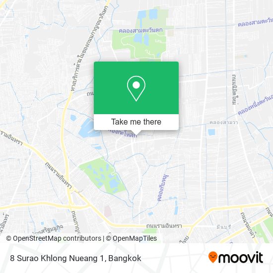 8 Surao Khlong Nueang 1 map