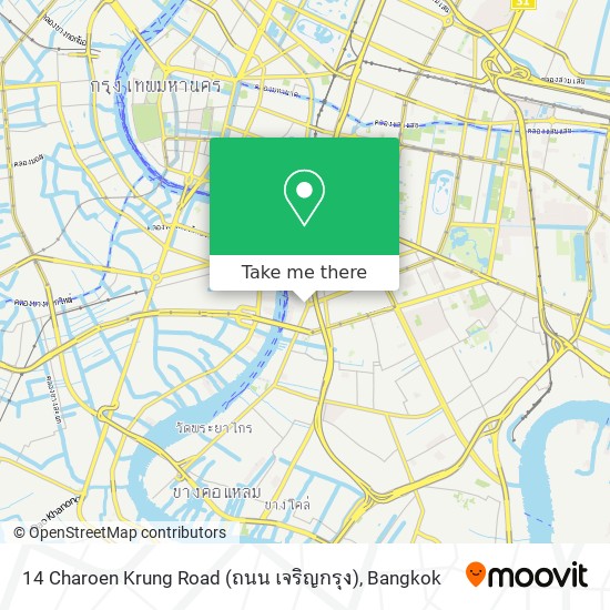 14 Charoen Krung Road (ถนน เจริญกรุง) map