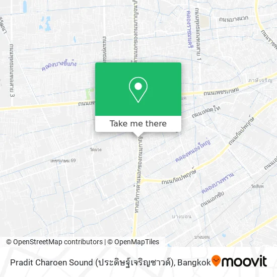 Pradit Charoen Sound (ประดิษฐ์เจริญซาวด์) map