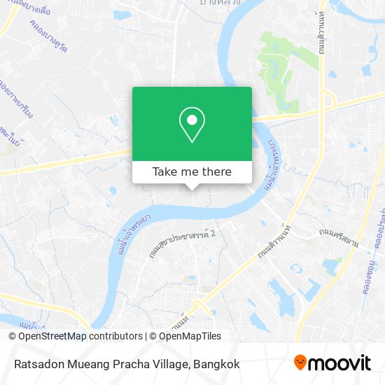 Ratsadon Mueang Pracha Village map