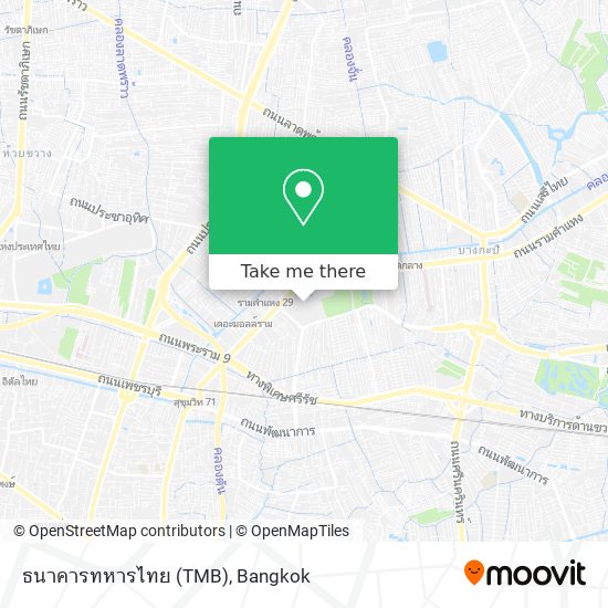 ธนาคารทหารไทย (TMB) map