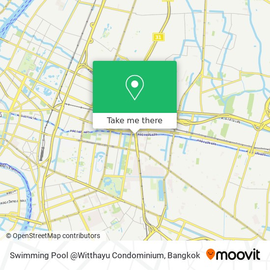 Swimming Pool @Witthayu  Condominium map