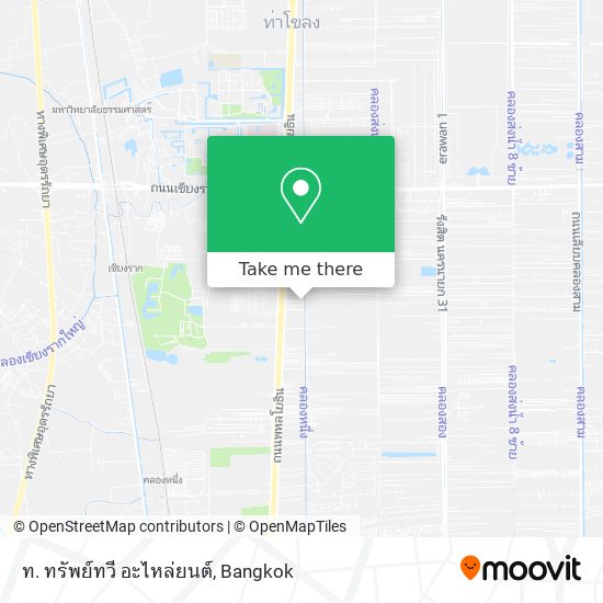 ท. ทรัพย์ทวี อะไหล่ยนต์ map