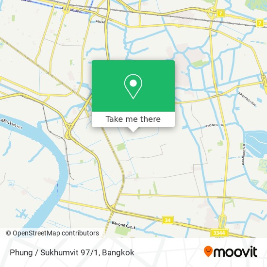 Phung / Sukhumvit 97/1 map