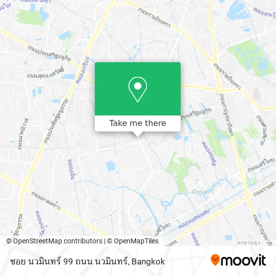 ซอย นวมินทร์ 99 ถนน นวมินทร์ map
