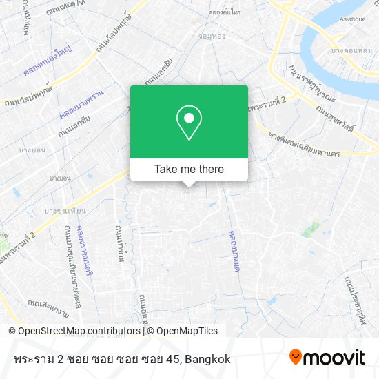 พระราม 2 ซอย ซอย ซอย ซอย 45 map