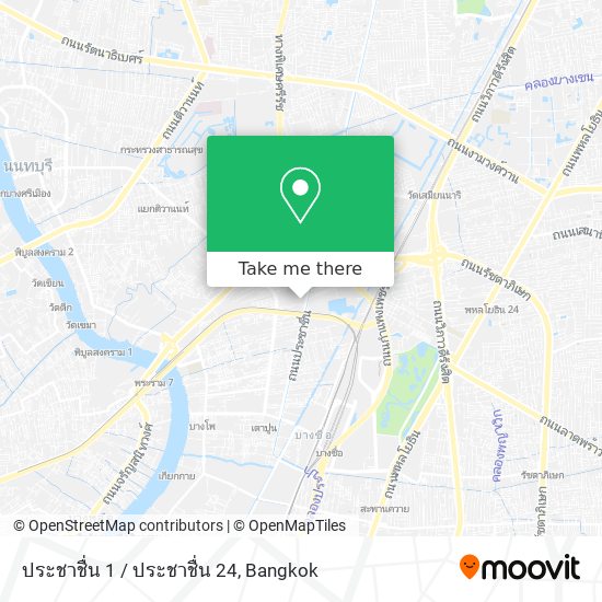 ประชาชื่น 1 / ประชาชื่น 24 map