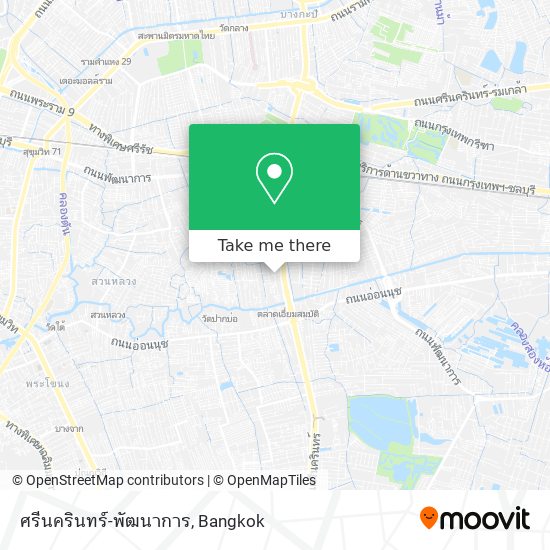 ศรีนครินทร์-พัฒนาการ map