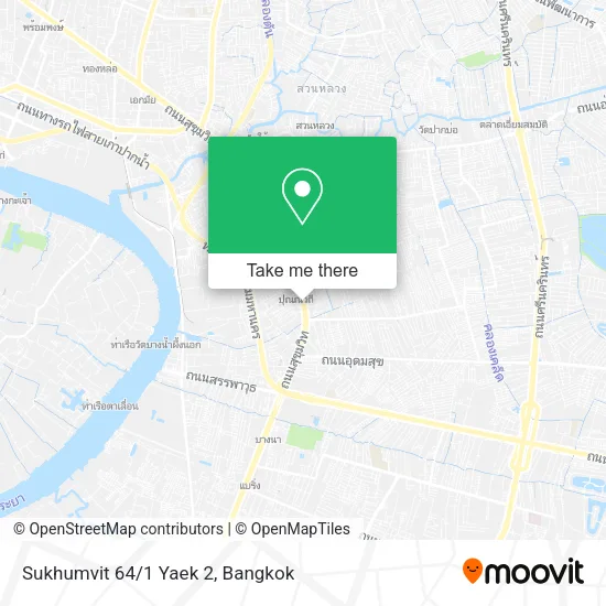 Sukhumvit 64/1 Yaek 2 map