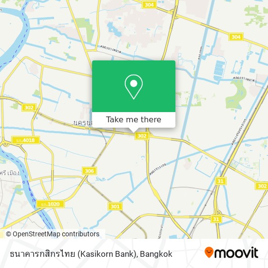 ธนาคารกสิกรไทย (Kasikorn Bank) map