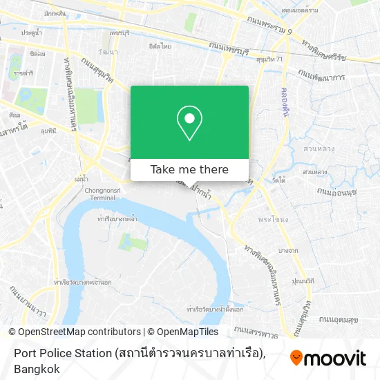 Port Police Station (สถานีตำรวจนครบาลท่าเรือ) map