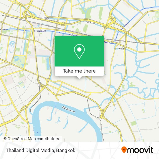 Thailand Digital Media map