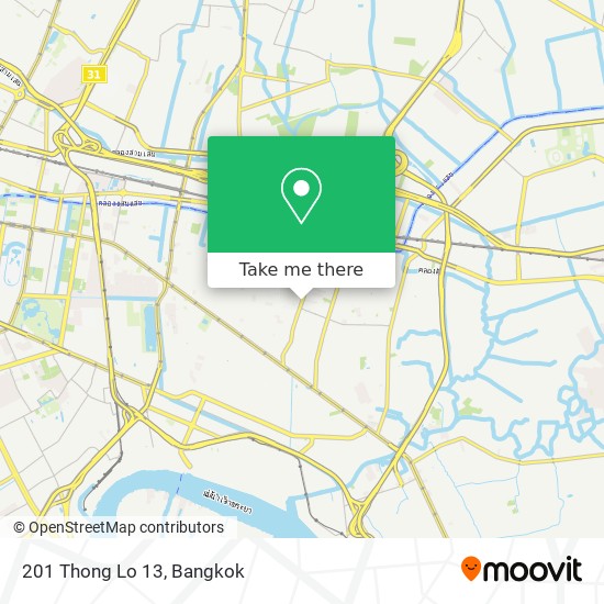 201 Thong Lo 13 map