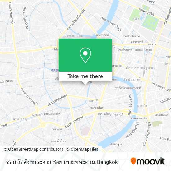 ซอย วัดสังข์กระจาย ซอย เทวะทหะคาม map