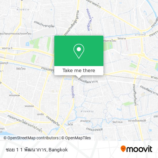 ซอย 1 1 พัฒนาการ map