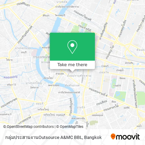 กลุ่มประสานงานOutsource A&MC BBL map