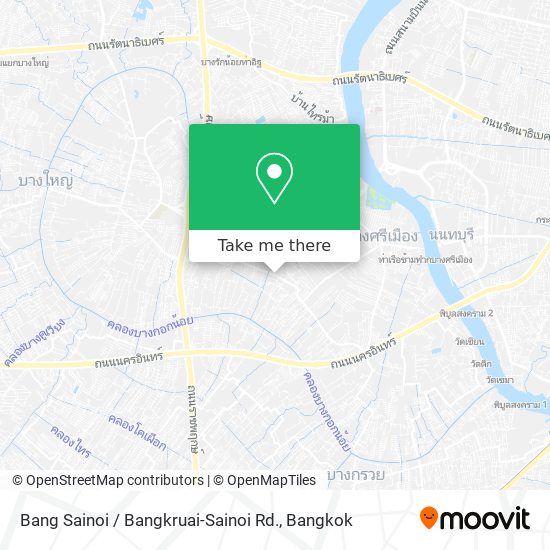 Bang Sainoi / Bangkruai-Sainoi Rd. map
