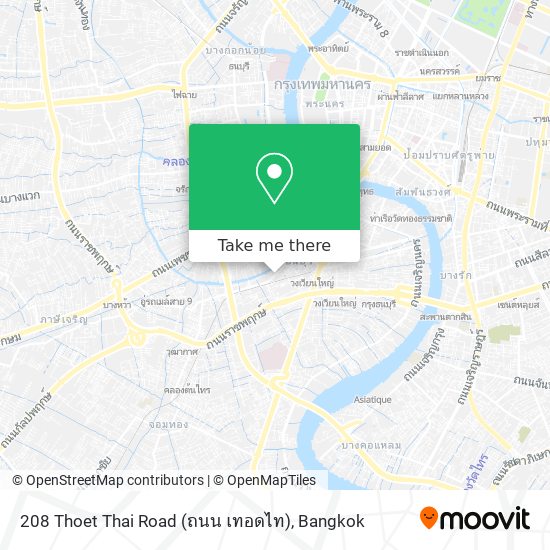 208 Thoet Thai Road (ถนน เทอดไท) map