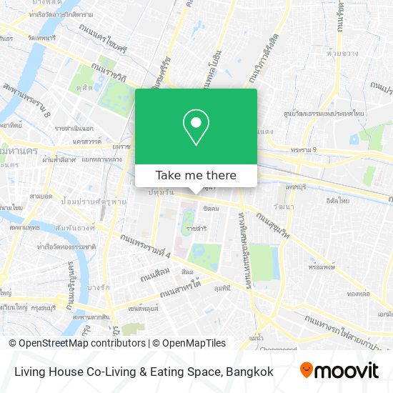 Living House Co-Living & Eating Space map