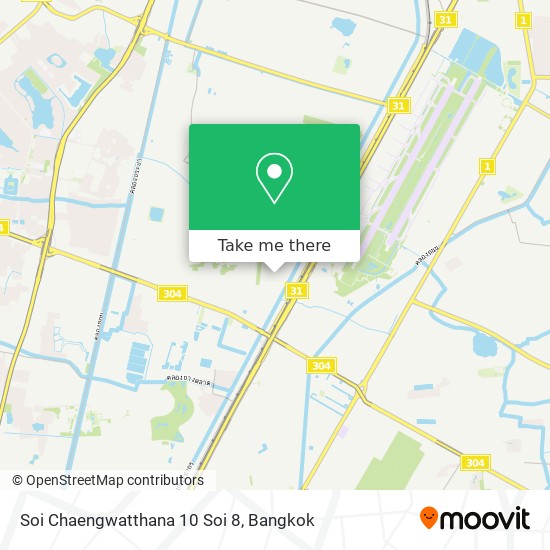 Soi Chaengwatthana 10 Soi 8 map