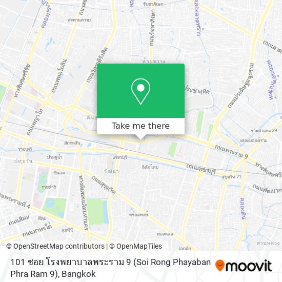 101 ซอย โรงพยาบาลพระราม 9 (Soi Rong Phayaban Phra Ram 9) map