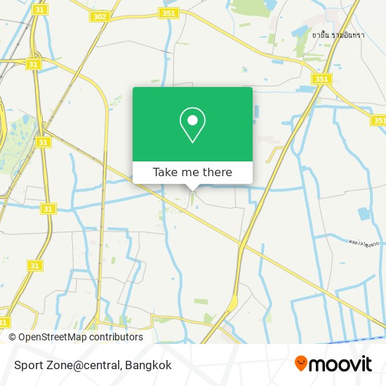 Sport Zone@central map