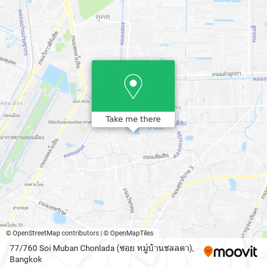 77 / 760 Soi Muban Chonlada (ซอย หมู่บ้านชลลดา) map
