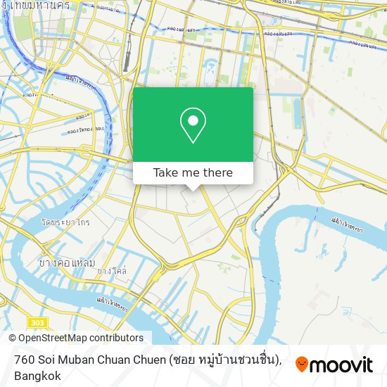 760 Soi Muban Chuan Chuen (ซอย หมู่บ้านชวนชื่น) map