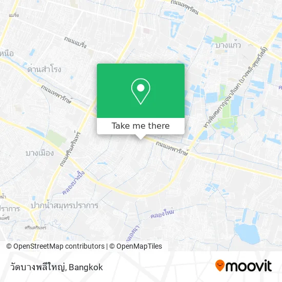 วัดบางพลีใหญ่ map