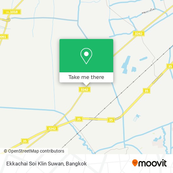 Ekkachai Soi Klin Suwan map