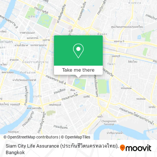 Siam City Life Assurance (ประกันชีวิตนครหลวงไทย) map