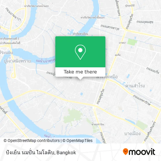 ปังเย็น นมปั่น ไมโลดิบ map