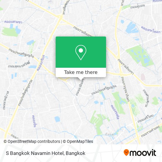 S Bangkok Navamin Hotel map