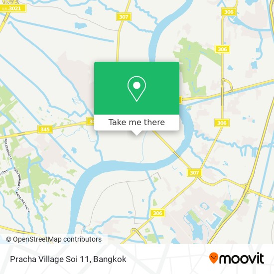 Pracha Village Soi 11 map