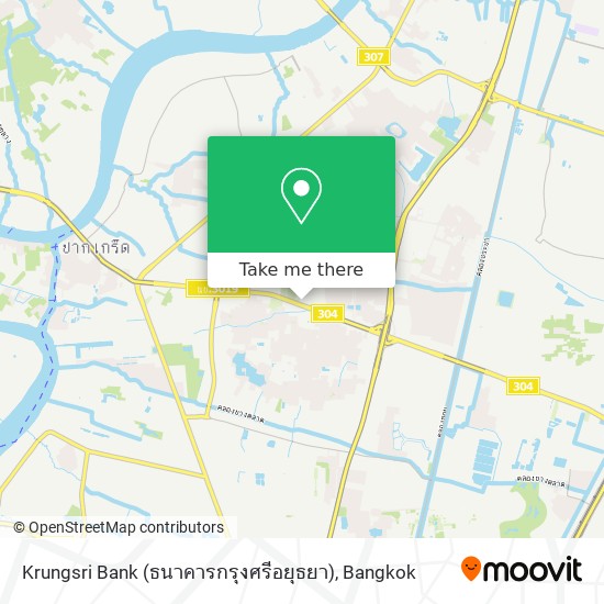 Krungsri Bank (ธนาคารกรุงศรีอยุธยา) map