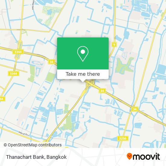 Thanachart Bank map