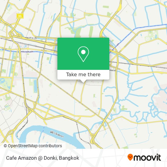 Cafe Amazon @ Donki map