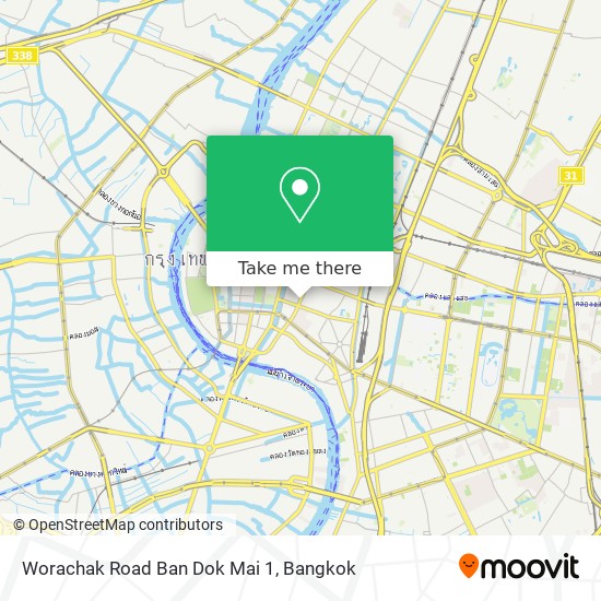 Worachak Road Ban Dok Mai 1 map