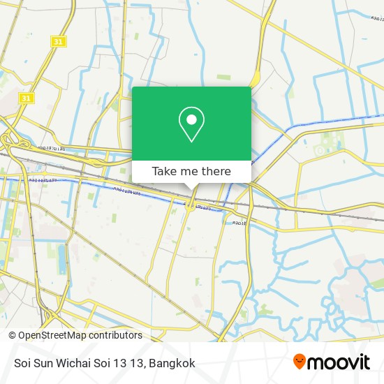 Soi Sun Wichai Soi 13 13 map