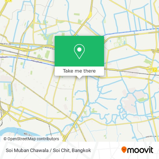 Soi Muban Chawala / Soi Chit map