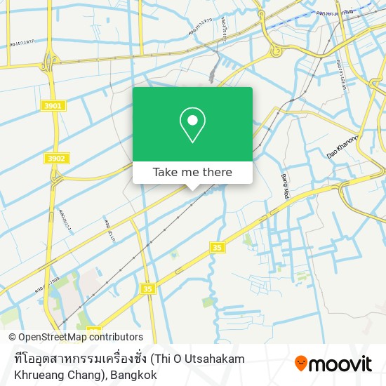 ทีโออุตสาหกรรมเครื่องชั่ง (Thi O Utsahakam Khrueang Chang) map