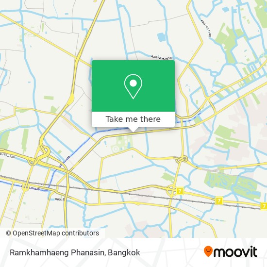 Ramkhamhaeng Phanasin map