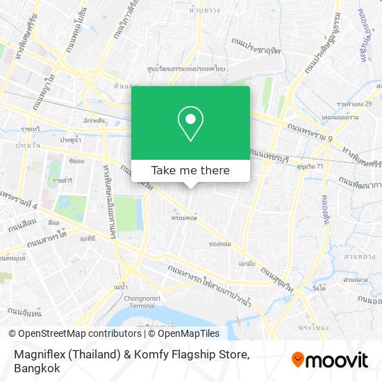 Magniflex (Thailand) & Komfy Flagship Store map