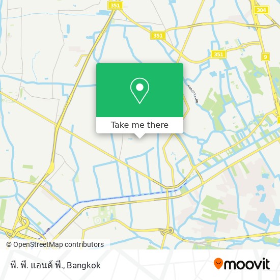 พี. พี. แอนด์ พี. map