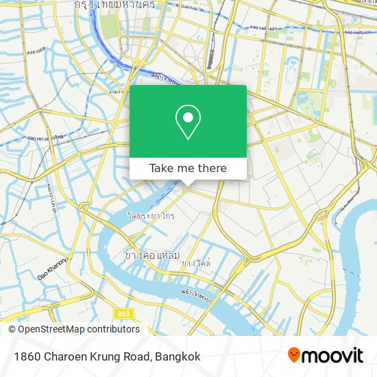 1860 Charoen Krung Road map