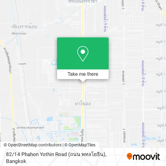 82 / 14 Phahon Yothin Road (ถนน พหลโยธิน) map