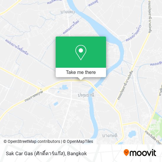 Sak Car Gas (ศักดิ์คาร์แก๊ส) map