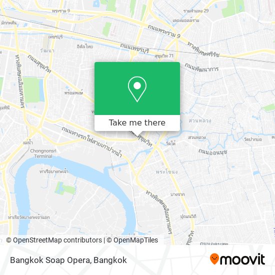 Bangkok Soap Opera map