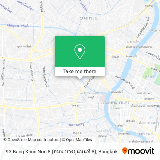 93 Bang Khun Non 8 (ถนน บางขุนนนท์ 8) map