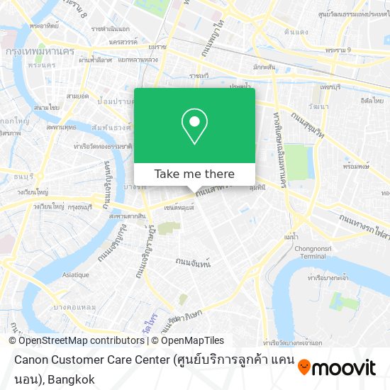 Canon Customer Care Center (ศูนย์บริการลูกค้า แคนนอน) map